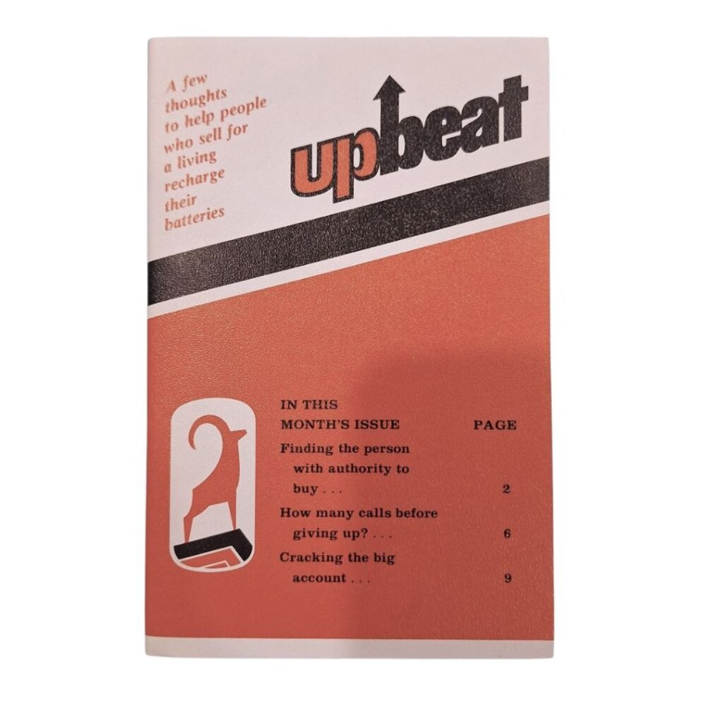 Upbeat Magazine Volume A Number 1 By The Economics Press 1977